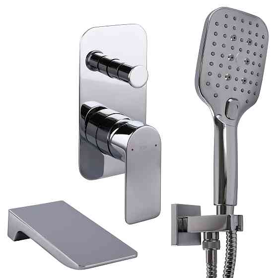 Змішувач для ванни вбудований TOPAZ SARDINIA TS 08222-H20 Луцк