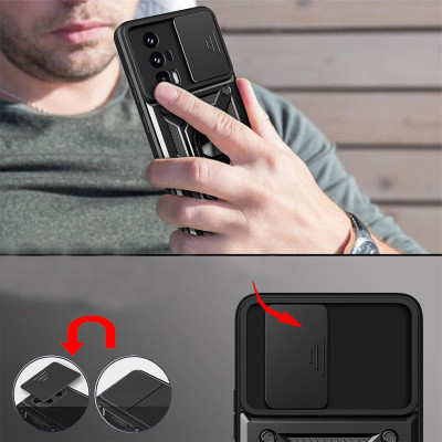 Чохол до мобільного телефона BeCover Military Poco F5 Pro Black (709997) Вінниця - фото 5