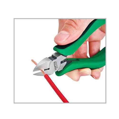 Бокорізи для електроніки (радиомонтажные) 4,5" (115мм) TOPTUL DEBD224E Одеса