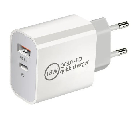 СЗУ Сетевое зарядное устройство USB x 1 PD x 1 A113 QC3.0 20W Днепр - изображение 1