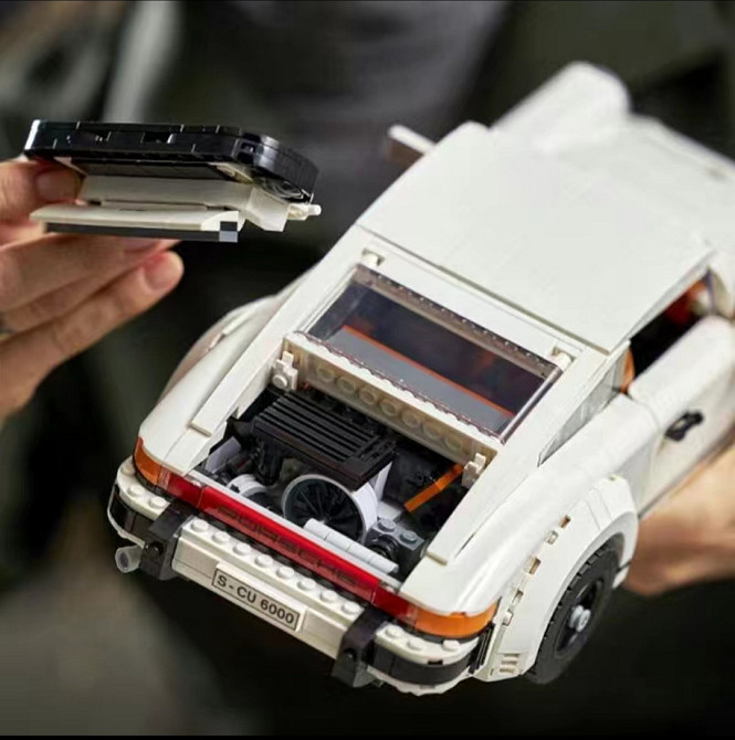 Конструктор машинка   Creator EXPERT Porsche 911 1458 деталей Порш 911 білий Киев - изображение 3