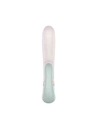 Смарт вібратор-кролик із підігрівом Satisfyer Heat Wave Mint Sex Aura Київ