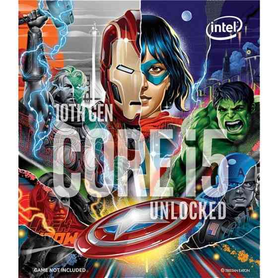 Процесор Intel Core i5 10600KA 4.1 GHz (12MB, Comet Lake, 125 W, S1200) Box (BX8070110600KA) ( 19581 ) Харків