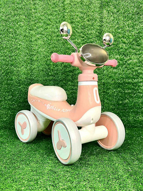 Біговел - толокар JOY музика укр озвучка підсвічування Бежевий (J-50172) Чернигов - изображение 2