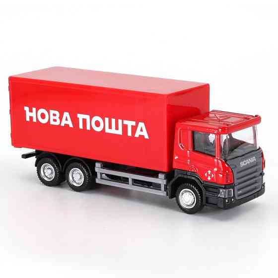 Автомодель дитяча Scania "Нова Пошта" TechnoDrive 250414U, масштаб 1:64 Вінниця