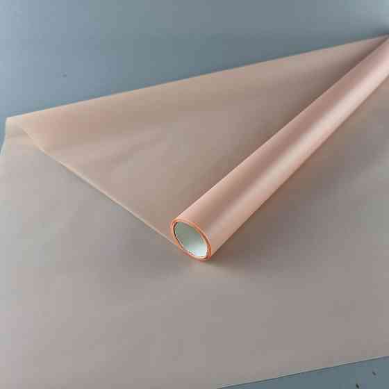 Калька для цветов рулон 8м тонированный матовый (77) (h660) №841 Персиковый (1 шт) Харьков