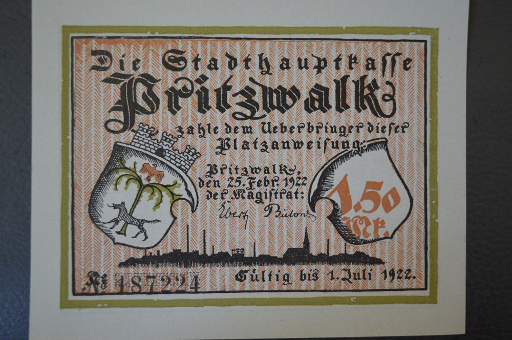 Германия. Нотгельд. 1,5 Mr. ( 11 ) Полтава - изображение 1