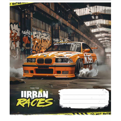 Зошит Школярик Time the urban races 48 аркушів лінія (048-3439L) Вінниця - фото 2