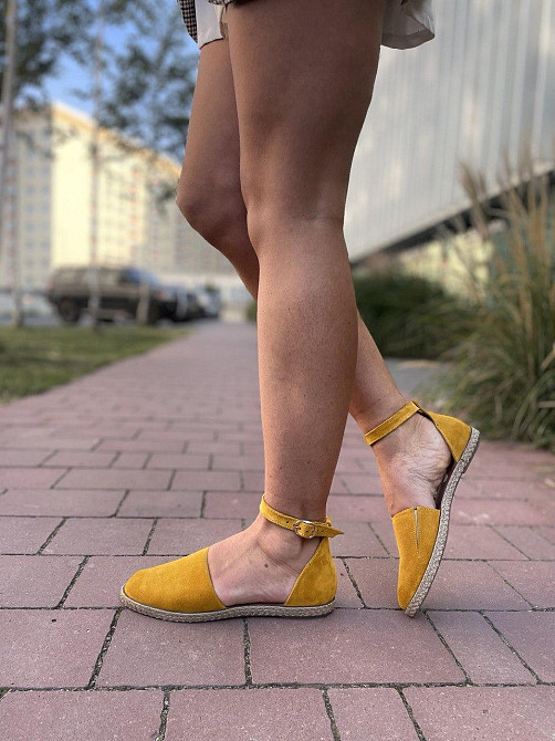 M.KRAFT Босоніжки жіночі M.KRAFT 0596 жовтий (літо, замша натуральна) (3625) 36р.37р.38р. Коломыя - изображение 6