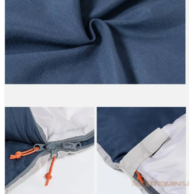 Спальний мішок Naturehike двомісний NH21MSD06 темно-синій (6927595795323) Вінниця - фото 3