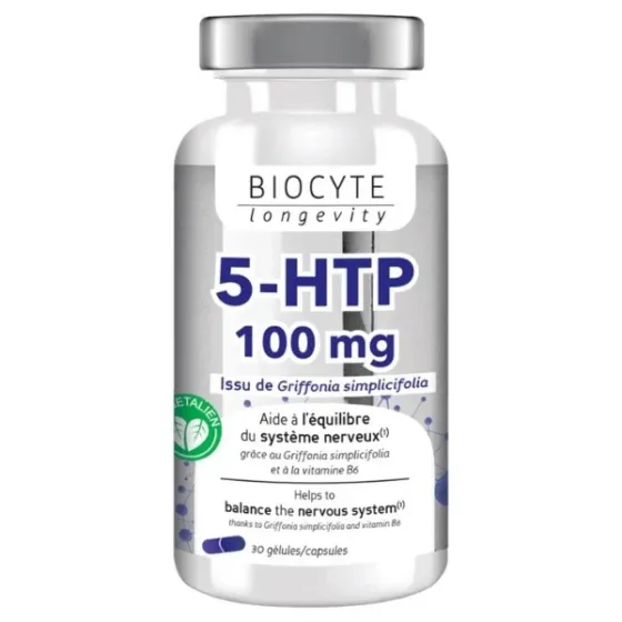 Biocyte Природний антидепресант, покращує емоційний стан 5-HTP, 30 капсул Дніпро