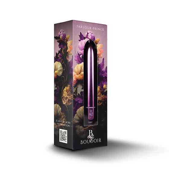Вибропуля Rocks Off Boudoir RO-90mm Parlour Prince, 10 режимов Sex Aura Киев