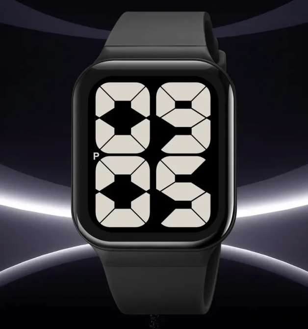 Годинник цифровий наручний Skmei 1995 (Чорний з чорним) Вінниця - фото 4