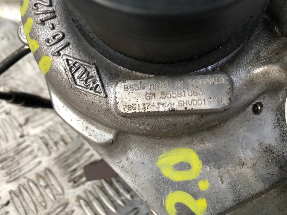 Турбіна Opel Insignia 2.0 cdti 2009-2017 (55581063) Ковель - фото 1