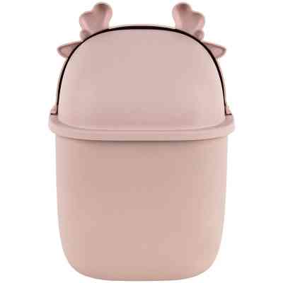 Кошик для паперів Kite Настільний контейнер для сміття, рожевий (K24-009-5) Вінниця