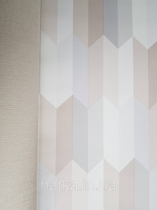 Шпалери вінілові на флізелін Petite Fleur 4 Rasch Texti 288697 на синьому тлі червоні птиці бірюзові квіти Київ - фото 3