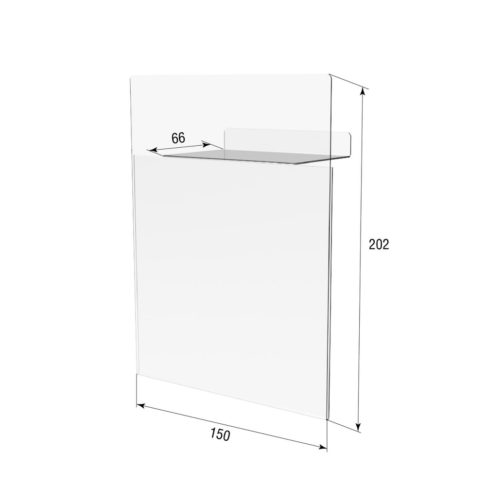 Цінникотримач EKOSTAR А5 для економпанелі Київ - фото 3