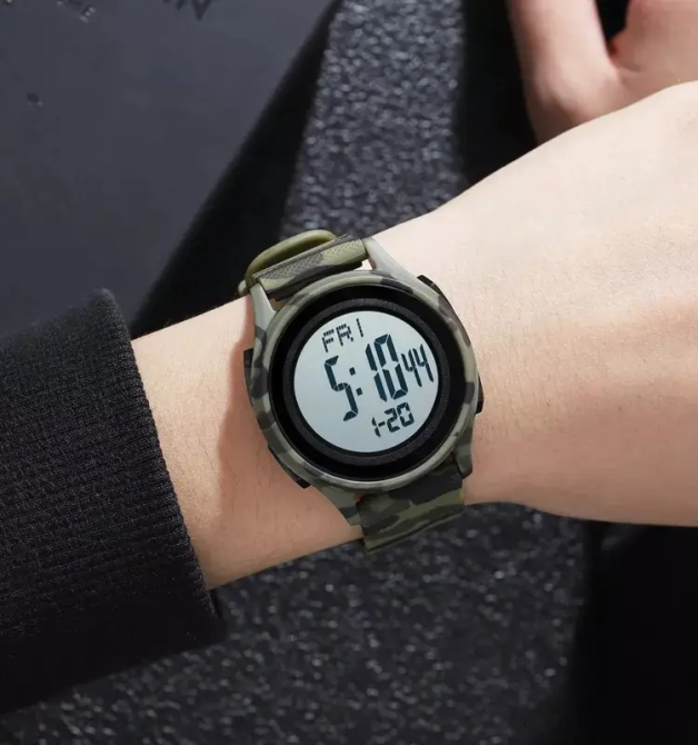 Чоловічий спортивний наручний годинник Skmei 1893 (Камуфляж) Київ - фото 4