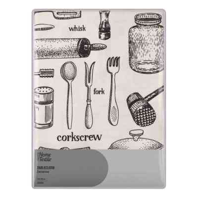 Скатертина Ardesto Kitchen 90% поліестер, 10% бавовна 140х180 см (ART08KN) Вінниця