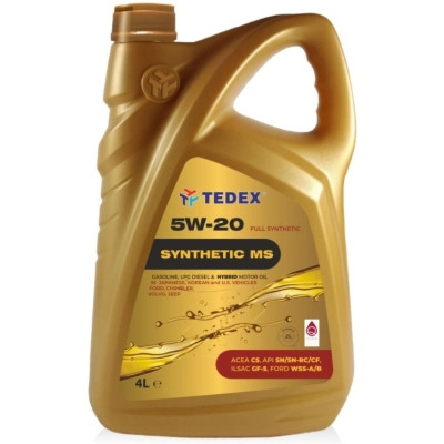 Моторное масло TEDEX SYNTHETIC (MS) MOTOR OIL 5W20 - 4л Винница - изображение 1