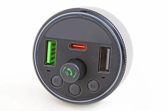 Додаток для радіохвилі в прикур. Bluetooth 5.3 E82 2USB QC 18Вт + Type-C QC 30Вт/microSD Вінниця