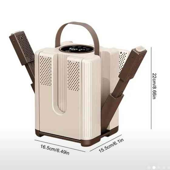 Электросушилка для обуви от сети на 3 пары / Сушилка с УФ-дезинфекцией и таймером / Сушилка обуви OG-10 Львов