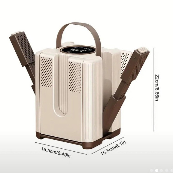 Электросушилка для обуви от сети на 3 пары / Сушилка с УФ-дезинфекцией и таймером / Сушилка обуви OG-10 Львов - изображение 1