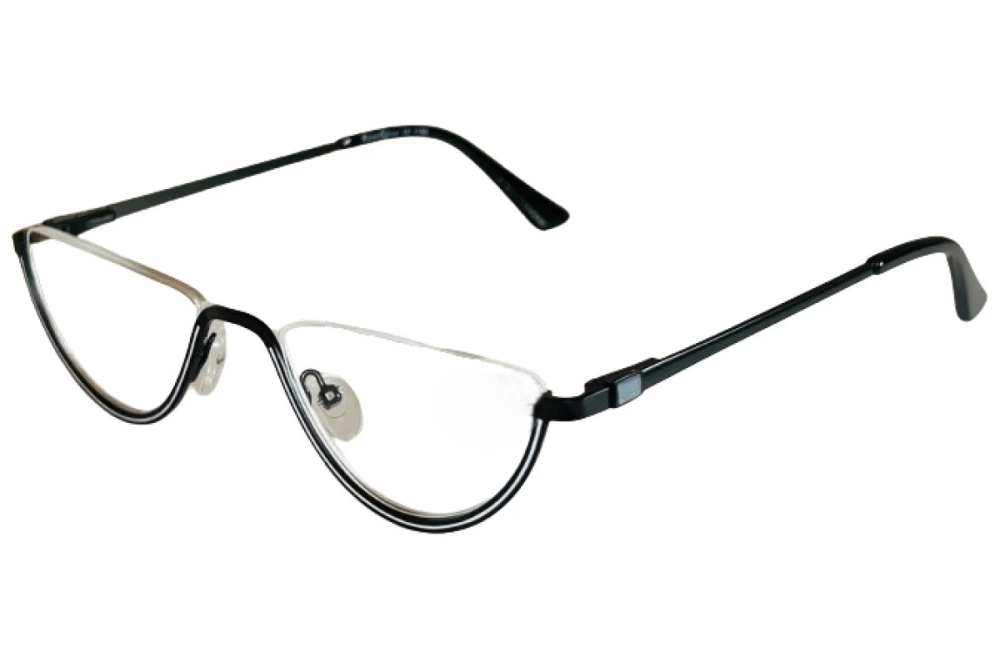 Окуляри з діоптріями для зору у разі короткозорості металева оправа -1.0 Луцьк - фото 1