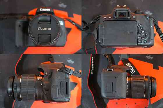 Дзеркальний фотоапарат Canon EOS 750D WiFi + Об'єктив 18-55 Комплект. Новий. Харків