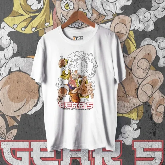 Футболка для подростка мальчика с принтом Ван Пис Niko Gear 5 Размер 160 Anime10187 Днепр - изображение 1