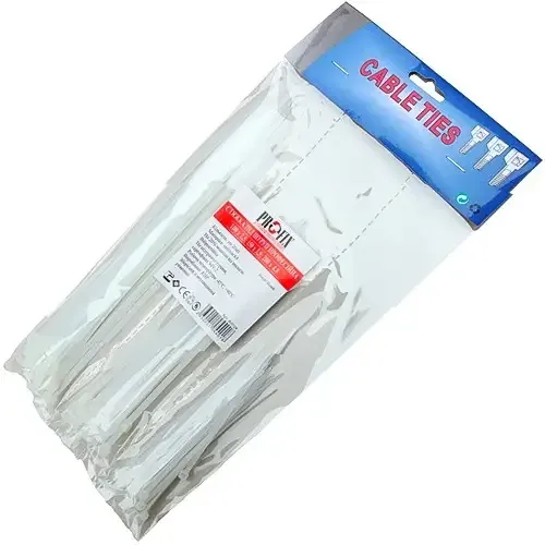 Набір стяжок 100/2,5; 150/3,5; 200/4,8 білі (по 20шт.), Profix Полтава - изображение 1