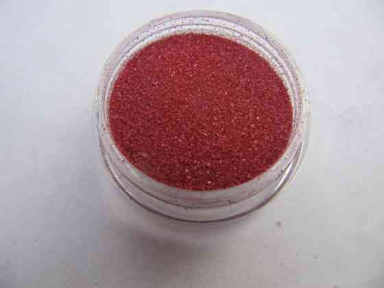 Бархатный песок малиново-красный 5г Киев