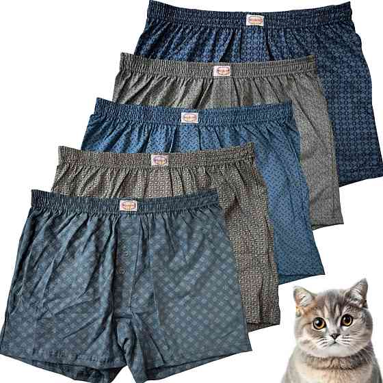 Мужские трусы Doremi набор 5 шт. Трусы семейные мужские Дореми, мужские трусы боксеры Киев