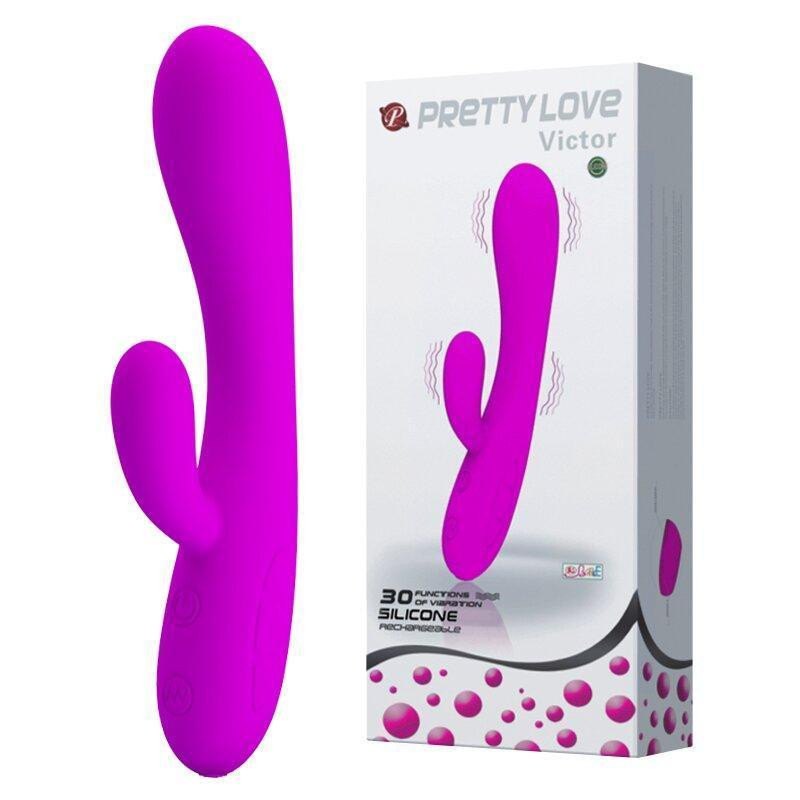 Перезаряджаючий вібратор PRETTY LOVE "VICTOR" BI-014282 Sex Aura Київ - фото 1