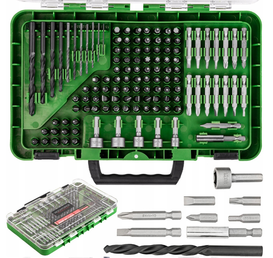 Набір біт та свердл 120 предметів Rockforce RF-10120 Одеса - фото 2