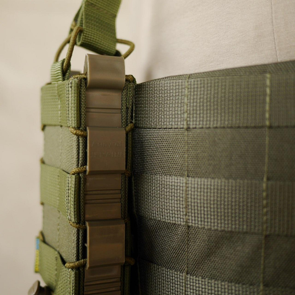 Тактический разгрузочный пояс ремень Kiborg R-1 материал Cordura Nylon 1000D широкий тактический пояс рпс Львов - изображение 4