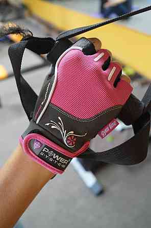 Рукавички для фітнесу Power System PS-2570 Woman’s Power жіночі Pink M Каменское