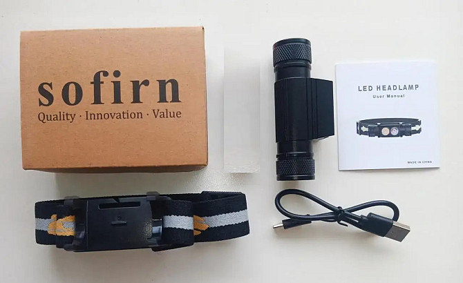 Налобный фонарь Sofirn H25LR с синим светом 800лм USB-C (без аккумулятора) Винница - изображение 4