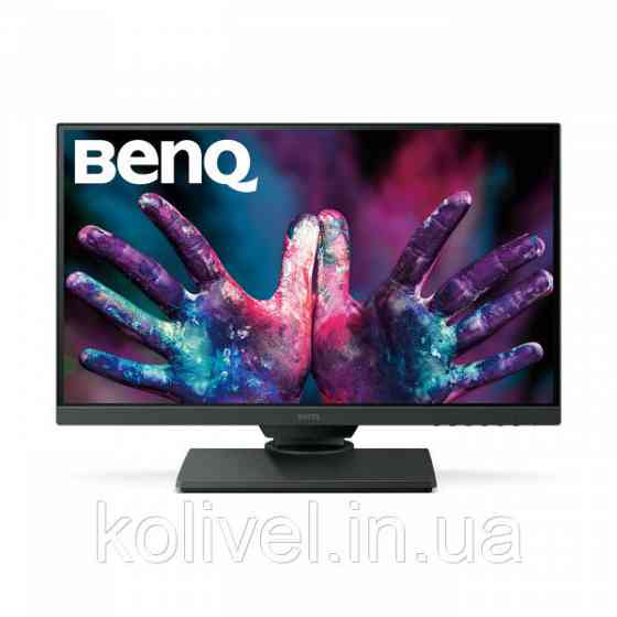 TFT 25" BenQ PD2500Q, QHD, IPS, 100% sRGB, HDMI, DP, mDP, USB 3.1, Pivot, колонки, сірий (9H.LG8LA.TSE) Київ