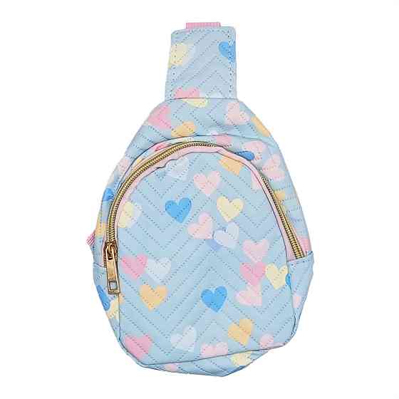 Дитяча сумочка "Сердечки" FG230705009 застібка-блискавка, 1 відділення Синій Вінниця