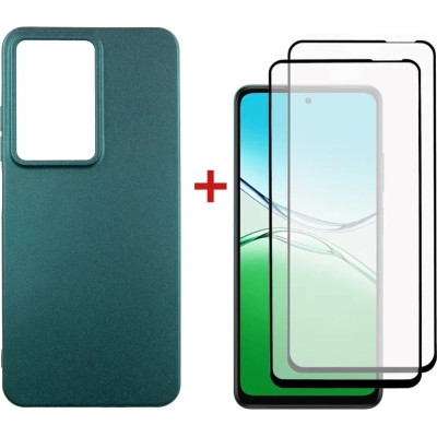 Чехол для мобильного телефона Dengos Oppo A5 4G Case Soft + 2 Glass (Green) (DG-CTG2P-26) Винница - изображение 1