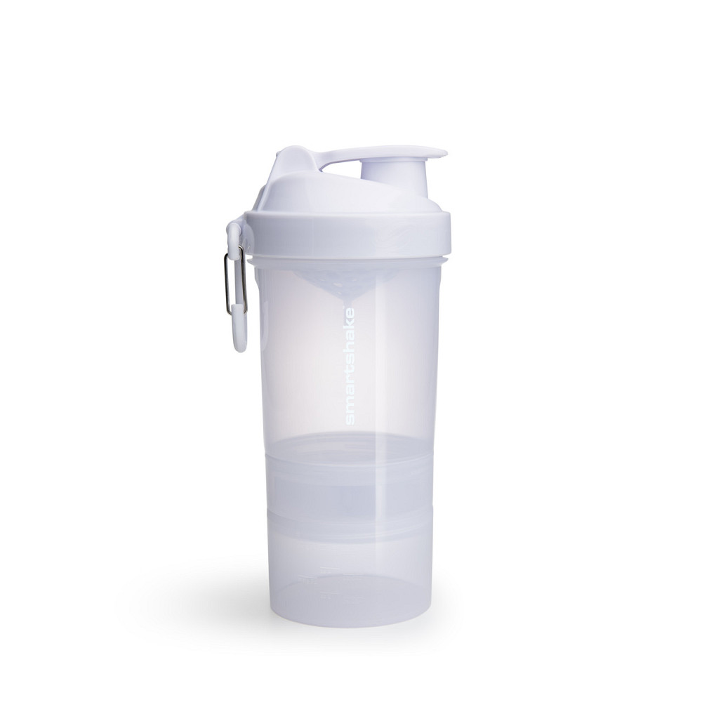 Шейкер спортивний SmartShake Original2GO 600ml Pure White Луцк - изображение 2
