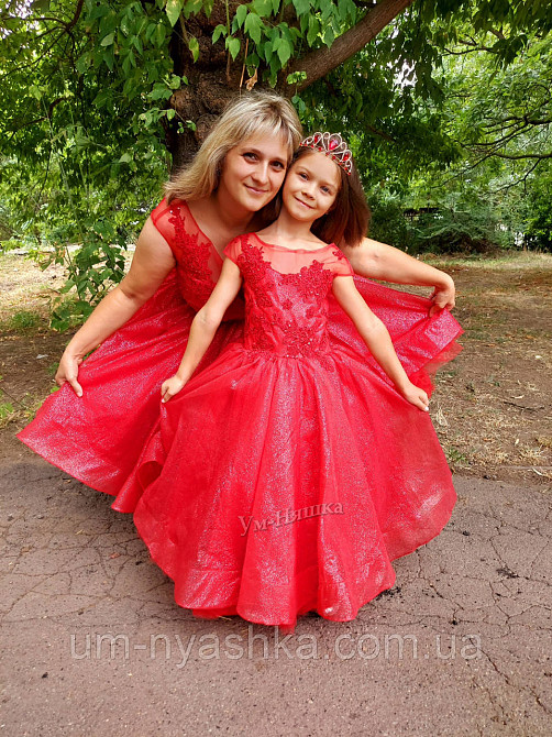 Платья FAMILY LOOK на годик, FAMILY LOOK мама-дочка Кривой Рог - изображение 3