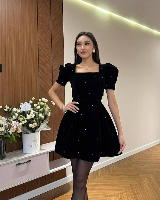 Жіноче ошатне витончене плаття з камінчиками ÷Оксамит зі стразами 46/48 Одеса - фото 1