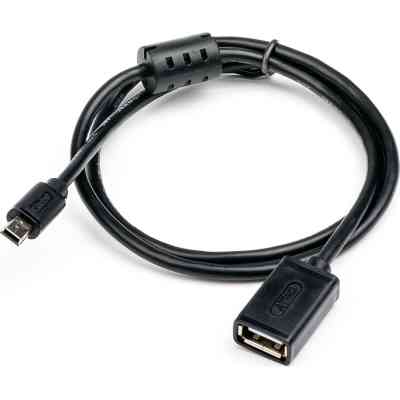 Дата кабель OTG USB 2.0 AF to Mini 5P 0.1m Atcom (12822) Вінниця