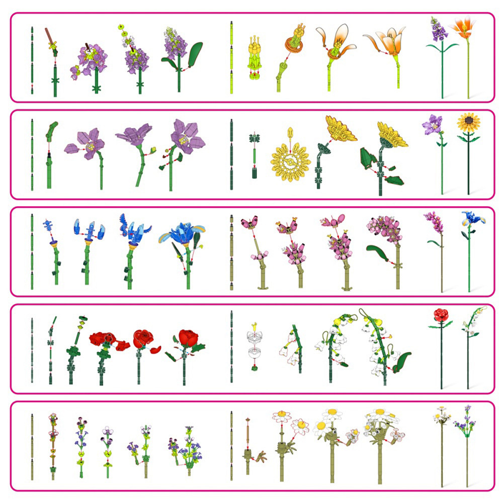 Конструктор в капсулі Max S1 – Садові квіти Дніпро - фото 7