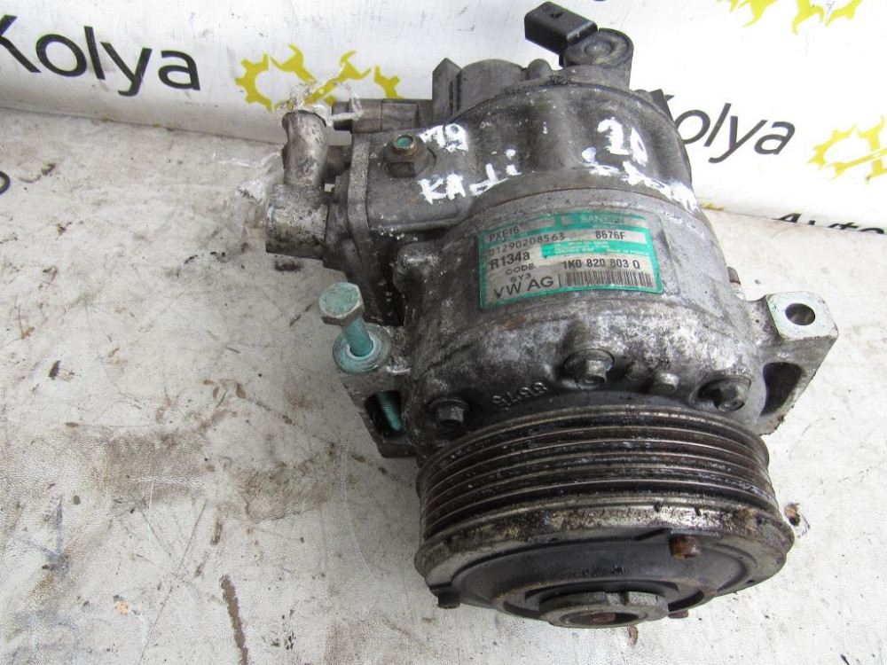 Компресор кондиціонера VW Caddy 1.9 tdi 2.0 tdi 2004-2010 (1K0820803Q) Ковель - изображение 2