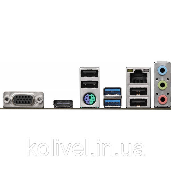 ASRock H610M-HVS/M.2 R2.0 (1700/H610, 2*DDR4, 1xPCIex16, HDMI/VGA, 4xSATAІІІ, M.2, GLan, 7.1ch, mATX Київ - фото 4
