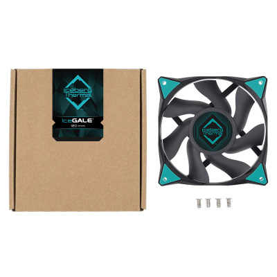 Кулер до корпусу Iceberg Group IceGALE 120mm Black (ICEGALE12-C0A) Вінниця - фото 5