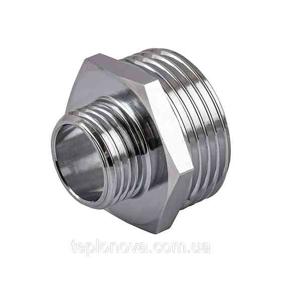 Ниппель редукционный 1″х1/2″НН нержавеющий SN532S OPTIMUM Черновцы